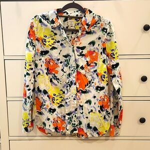 GAP button up shirt, multi color size xs